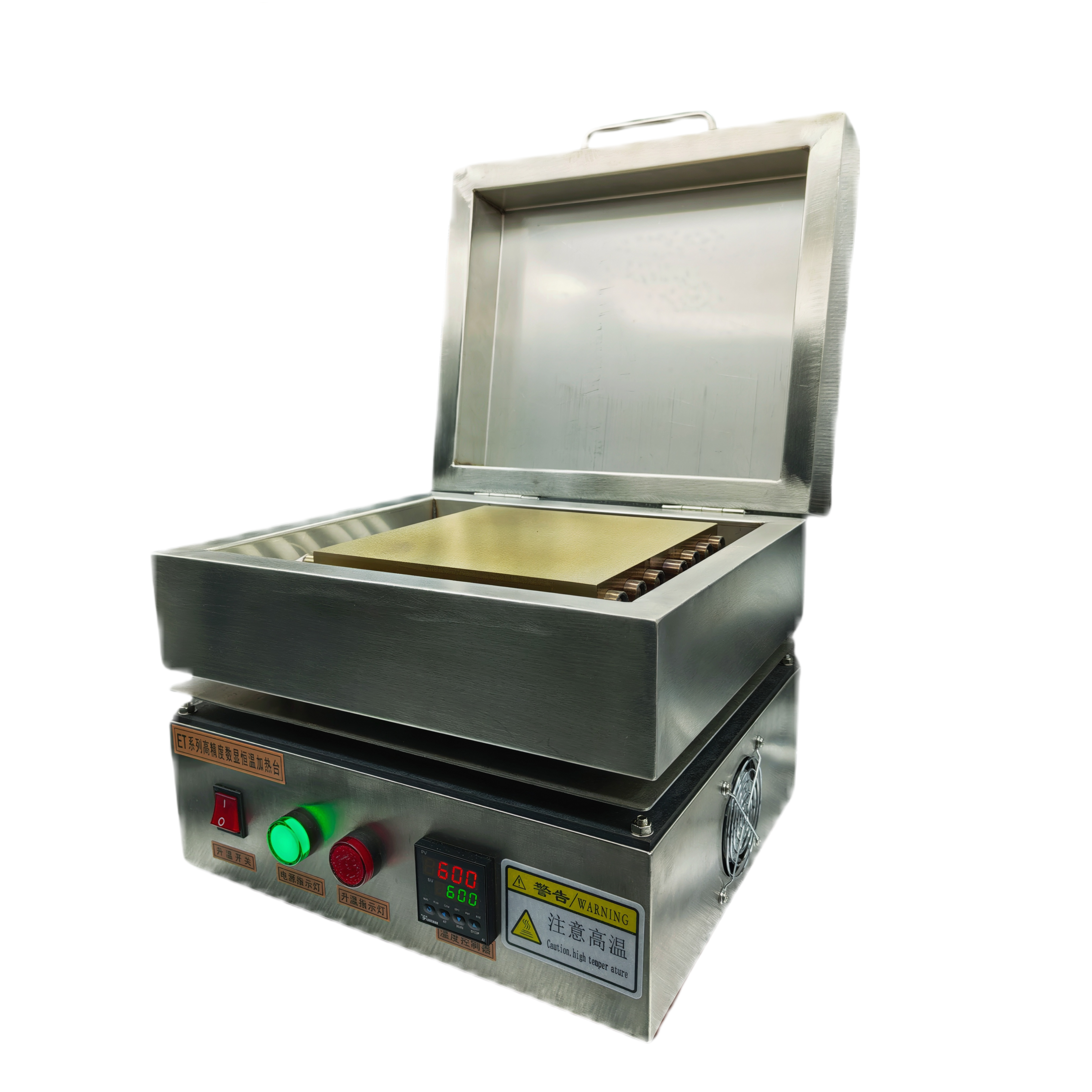 High temperature heating table
